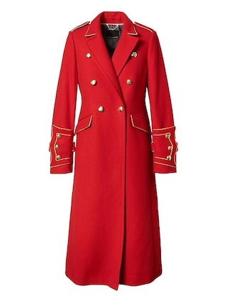 Banana Republic x Olivia Palermo | Long Military Coat | Banana Republic US