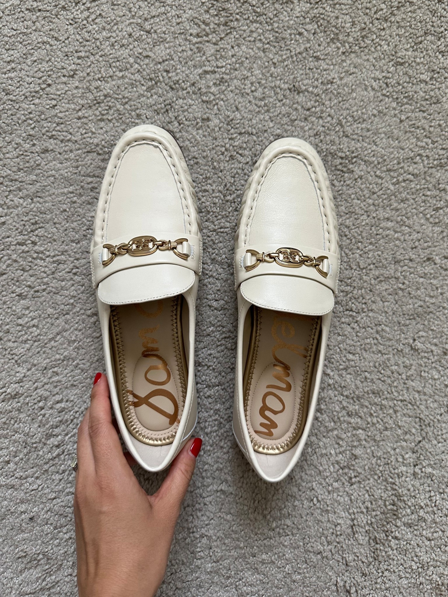 Sam Edelman loafers part of the nsale 

Available in a few colors, under $100 

Linked to other loafers available at Nordstrom — one is also part of the nsale

Nordstrom anniversary sale / loafers / work shoes / office style 

#LTKShoeCrush #LTKSaleAlert