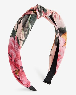 Floral Knotted Headband | Express