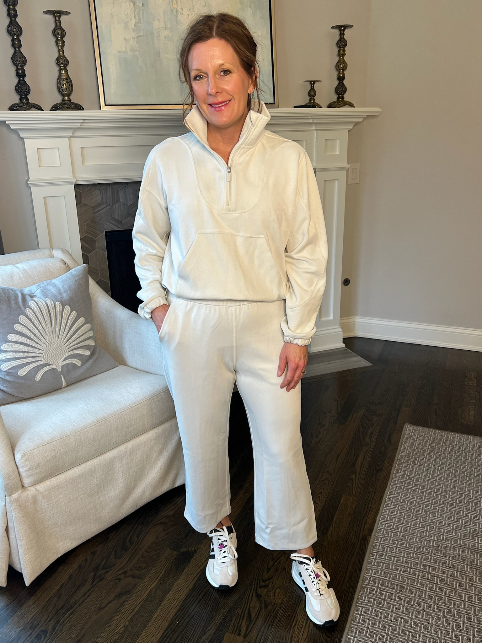 Winter white tone on tone for a perfect winter outfit!

#LTKstyletip #LTKtravel #LTKfitness