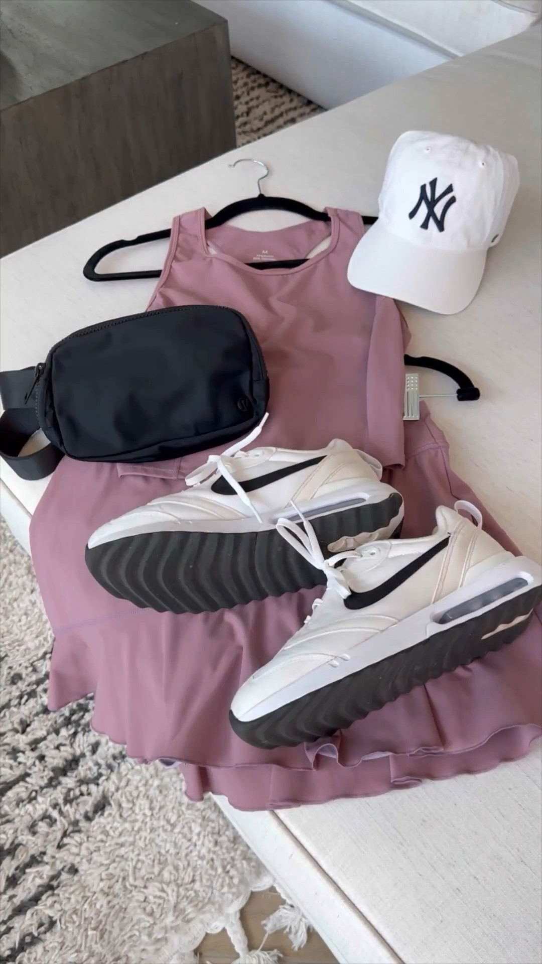 Two piece Amazon set is perfect for working out pickle ball or daily life
@liveloveblank athletic wear 
Sz medium 
Added a stronger support tank underneath sz med
Sneakers tts sold out but linking similar 
Lululemon belt bag 
#LTKFindsUnder50

#LTKSeasonal #LTKActive #LTKmomlife