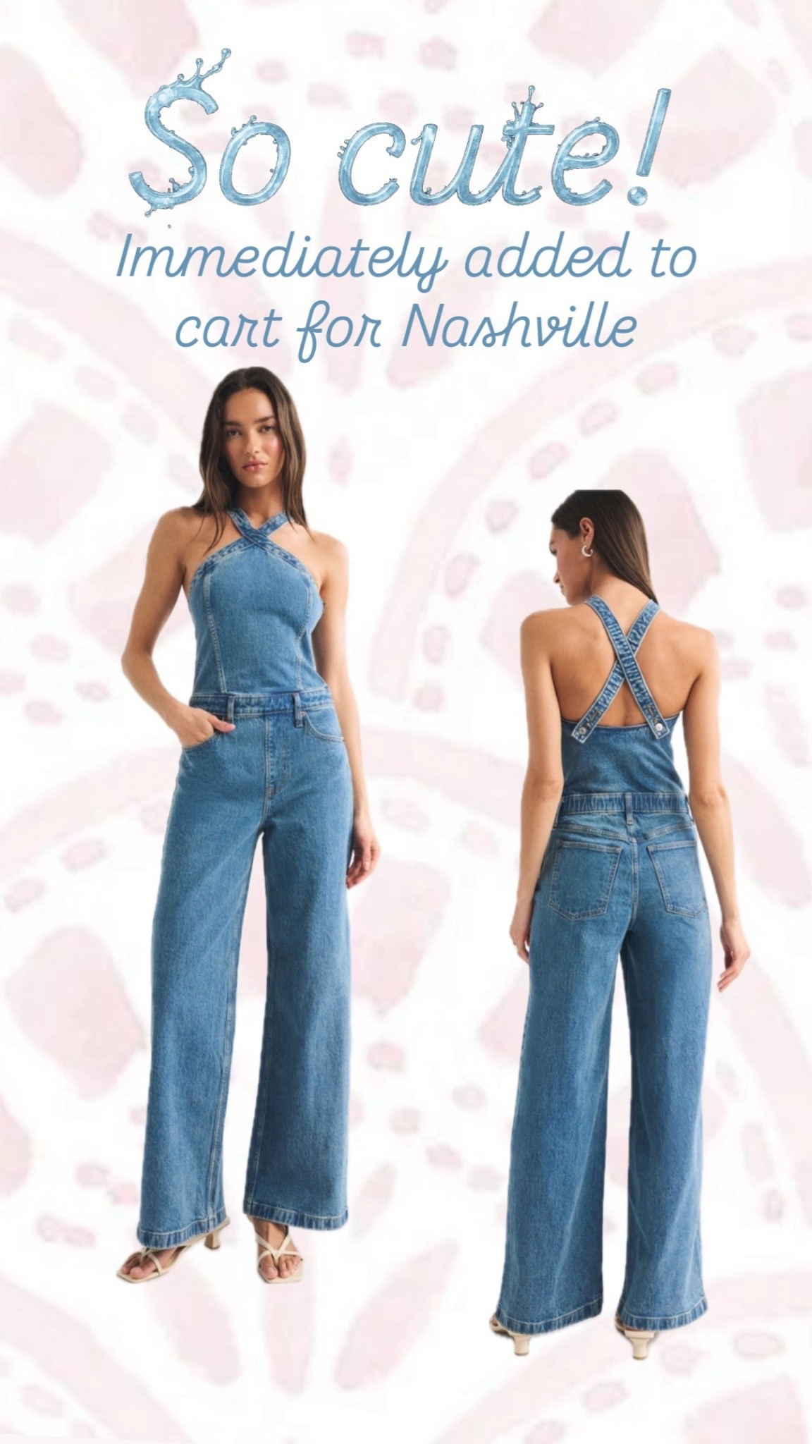 Love this jumpsuit. Perfect for Nashville or country concerts 🤠 Comes in petite, regular and tall 

#LTKootd #LTKOver40 #LTKSpringSale