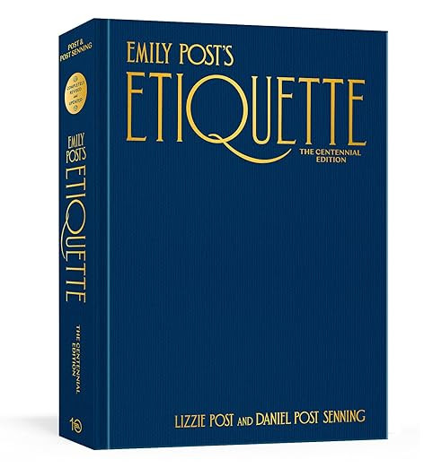 Emily Post's Etiquette, The Centennial Edition | Amazon (US)