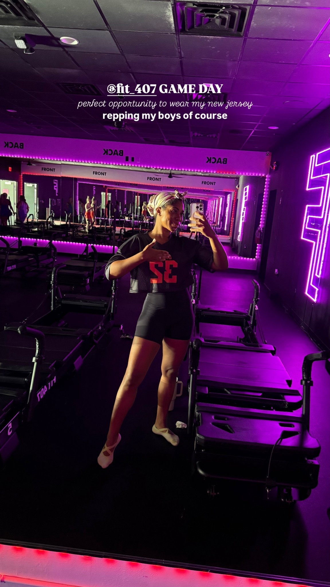 I wore my Amazon football jersey to Pilates this morning for the GAME DAY themed workout! It’s soooo cute and the quality is top tier. I customized mine on Amazon but you can buy it generic too. Save for Halloween costume ideas too. I’ll be wearing mine to the boys’ games! 

#LTKStyleTip #LTKFindsUnder50 #LTKActive