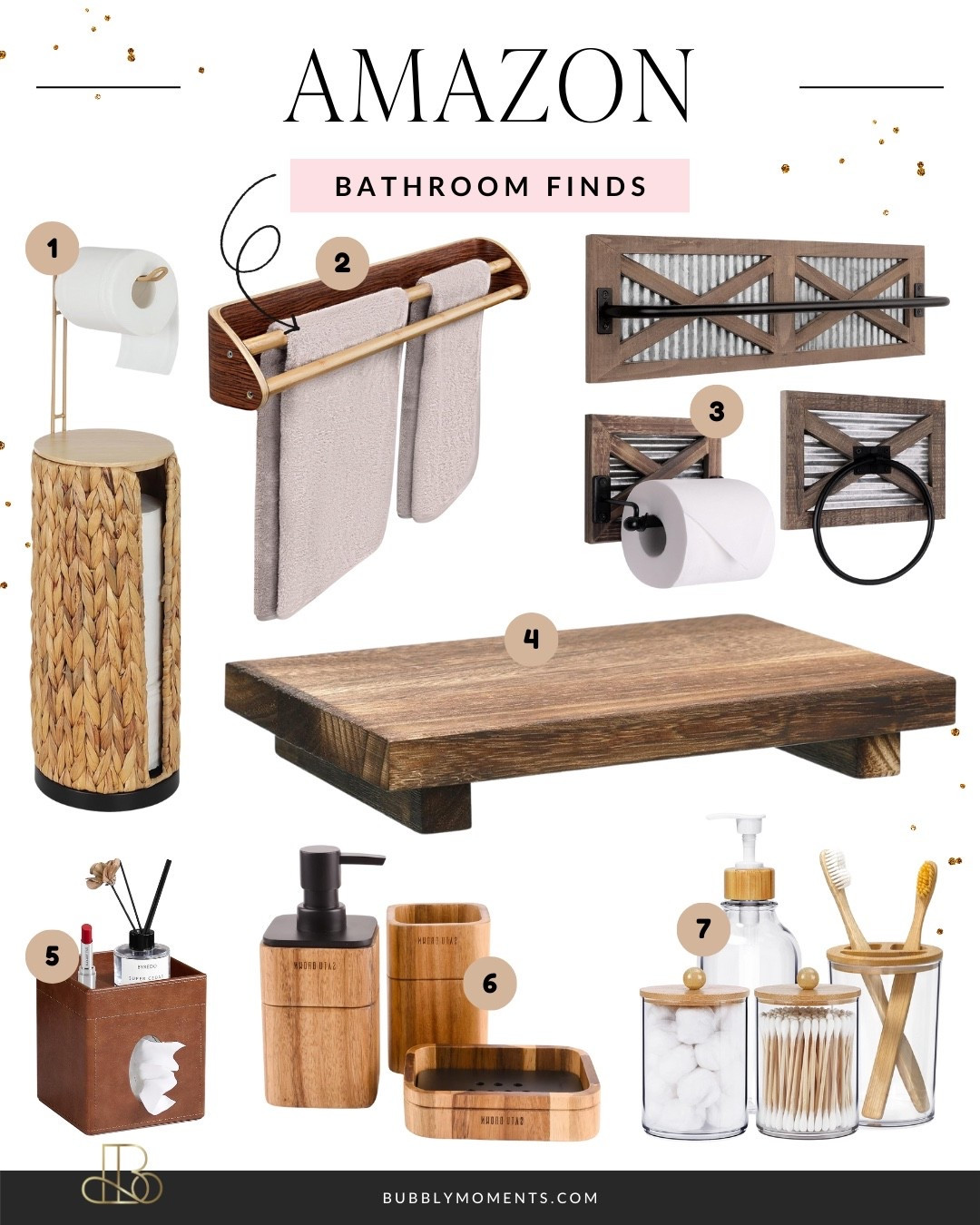 This bathroom edit is all about blending warmth with everyday usability. Thoughtful storage and timeless styling help create a space that feels welcoming while keeping things neat and accessible. These are the kinds of finds that quietly elevate your routine without extra effort.

Save this for later, tap through to explore, and refresh your bathroom with pieces you’ll actually enjoy using every day.

#LTKhome #LTKbathroom #LTKfinds #bathroomstyle #homeorganization #decorlovers #LTKshopping #homeinspo #cozyhome #LTKcreator

#LTKmomlife #LTKHome #LTKdayinmylife