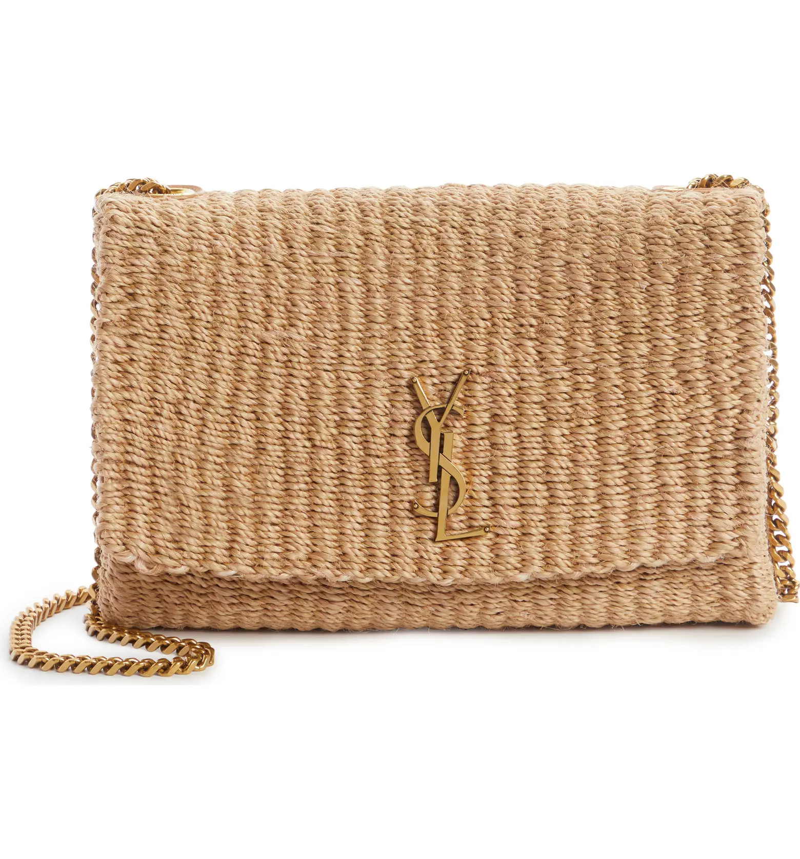 Medium Kate Raffia Shoulder Bag | Nordstrom