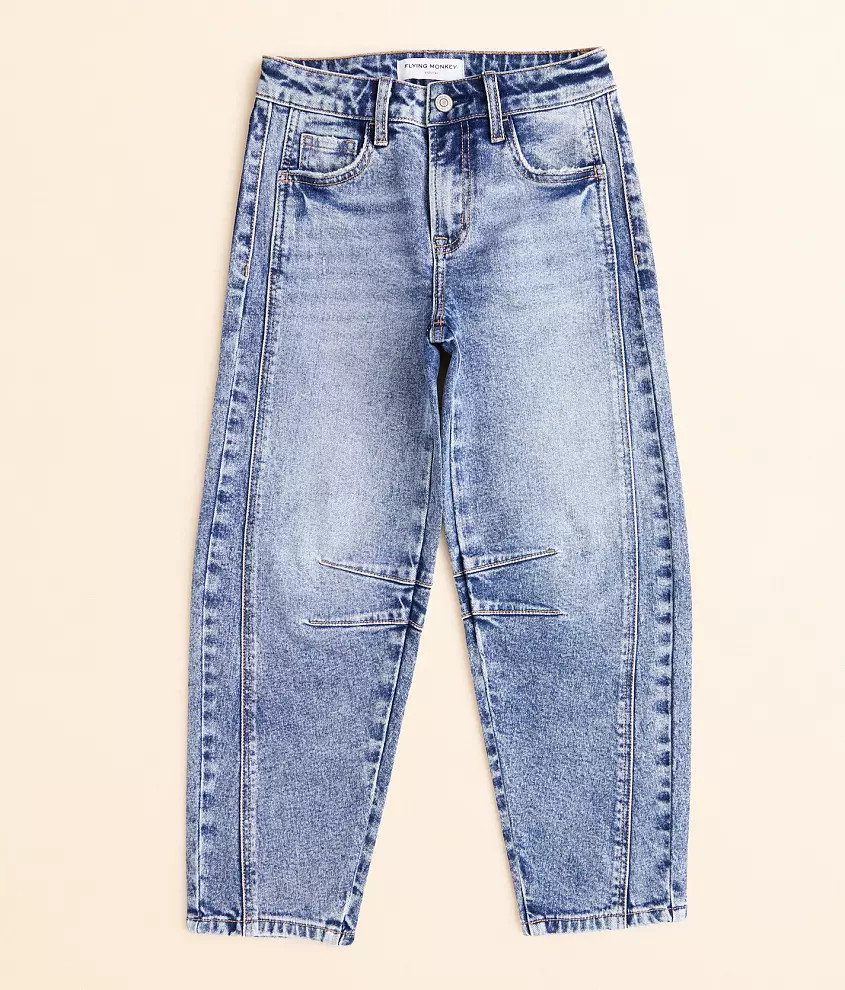 Girls - Barrel Fit Jean | Buckle