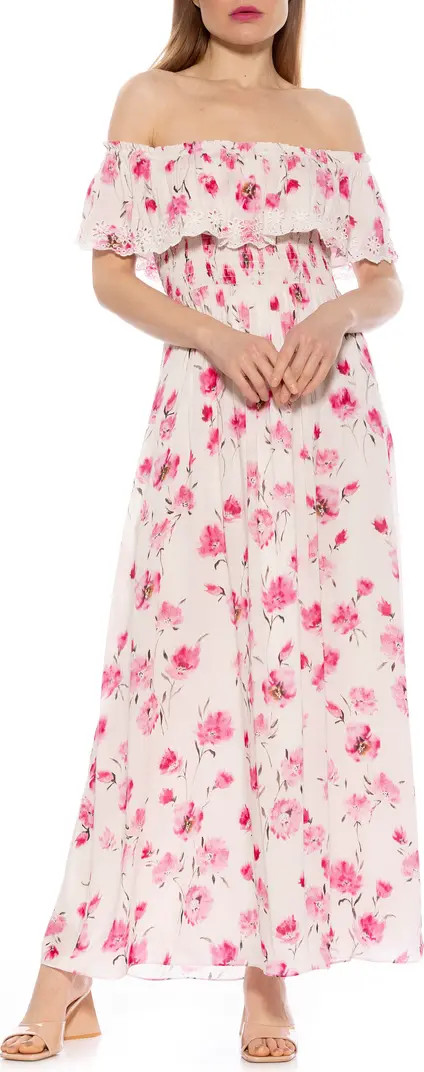 Katya Off the Shoulder Maxi Dress | Nordstrom Rack