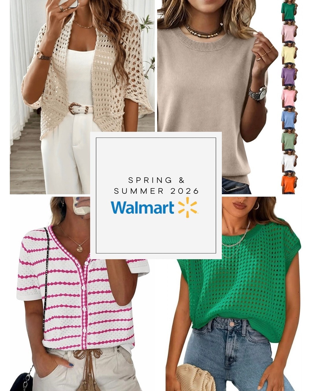 Walmart is coming in hot with these short sleeved sweaters. Grab yours before they’re gone- starting at only $9!

#LTKSaleAlert #LTKootd #LTKgrwm