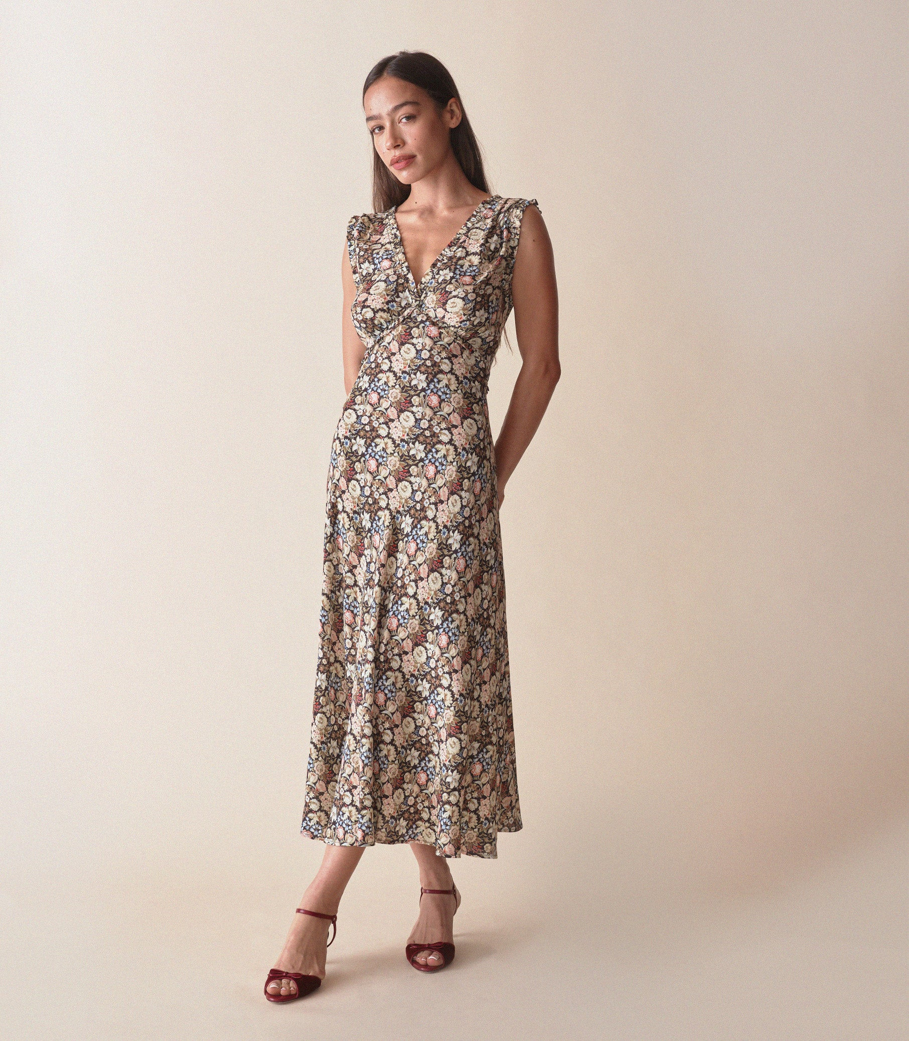 Tahlia Dress - Arbor Floral | DÔEN | DOEN