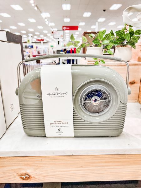 Another target find!
I love this hearth and hand vintage radio. It has a rechargeable battery so pick it up and take it with you. Perfect just in time for summer and camping season 
Camping finds
Camping essentials 

#LTKhome #LTKFind #LTKSeasonal