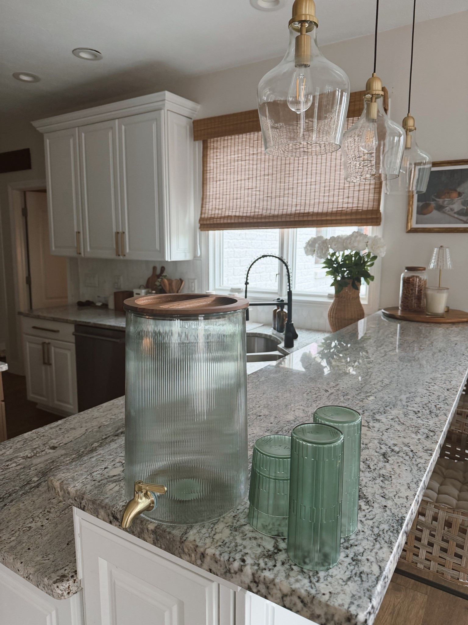 Green drink dispenser! This holds 2 gallons! Perfect for summer 🍋

#LTKHome #LTKmomlife #LTKSeasonal