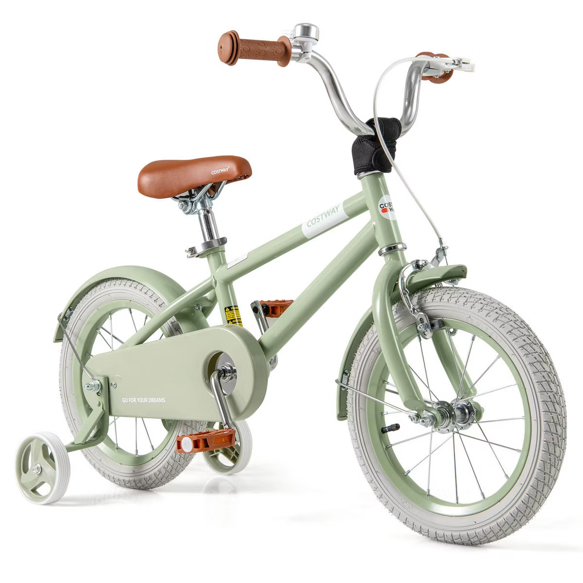 Infans 14" Kids Bike w/Adjustable Saddle Handlebar Removable Training Wheels Handbrake | Target