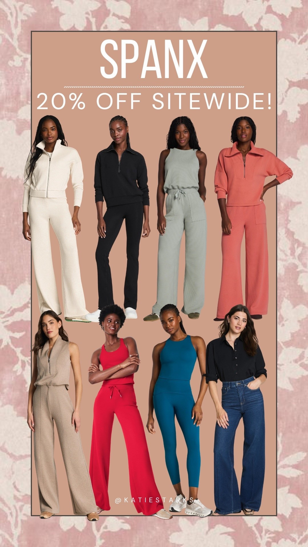 Use code LTKSPANX to get 20% off! 

@Spanx 
Travel outfit - activewear - casual style 

#LTKTravel #LTKActive #LTKSaleAlert