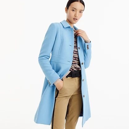 Italian double-cloth wool lady day coat with Thinsulate® | J.Crew US