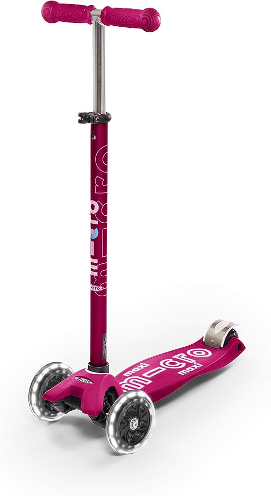 Micro Kickboard - Maxi Deluxe LED 3-Wheeled, Lean-to-Steer, Swiss-Designed Micro Scooter for Kids... | Amazon (US)