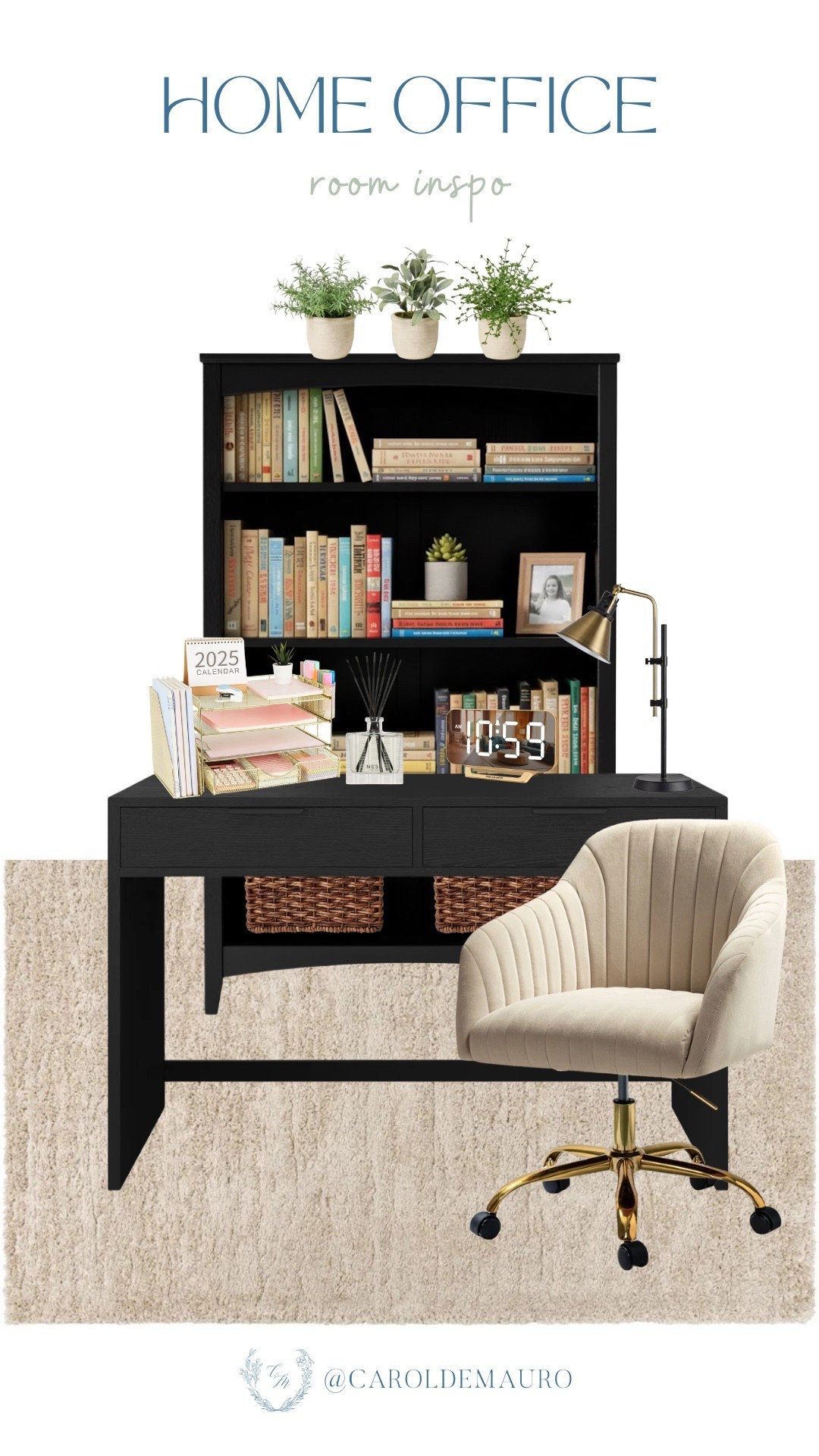 Update your home office with this inspo and a few additions like this shelf cabinet, work desk, posh-looking chair, and table organization accessories!

home design, minimalist style, organization tips, remote work must haves, furniture finds, decor inspo, workspace

#LTKSeasonal #LTKHome #LTKU