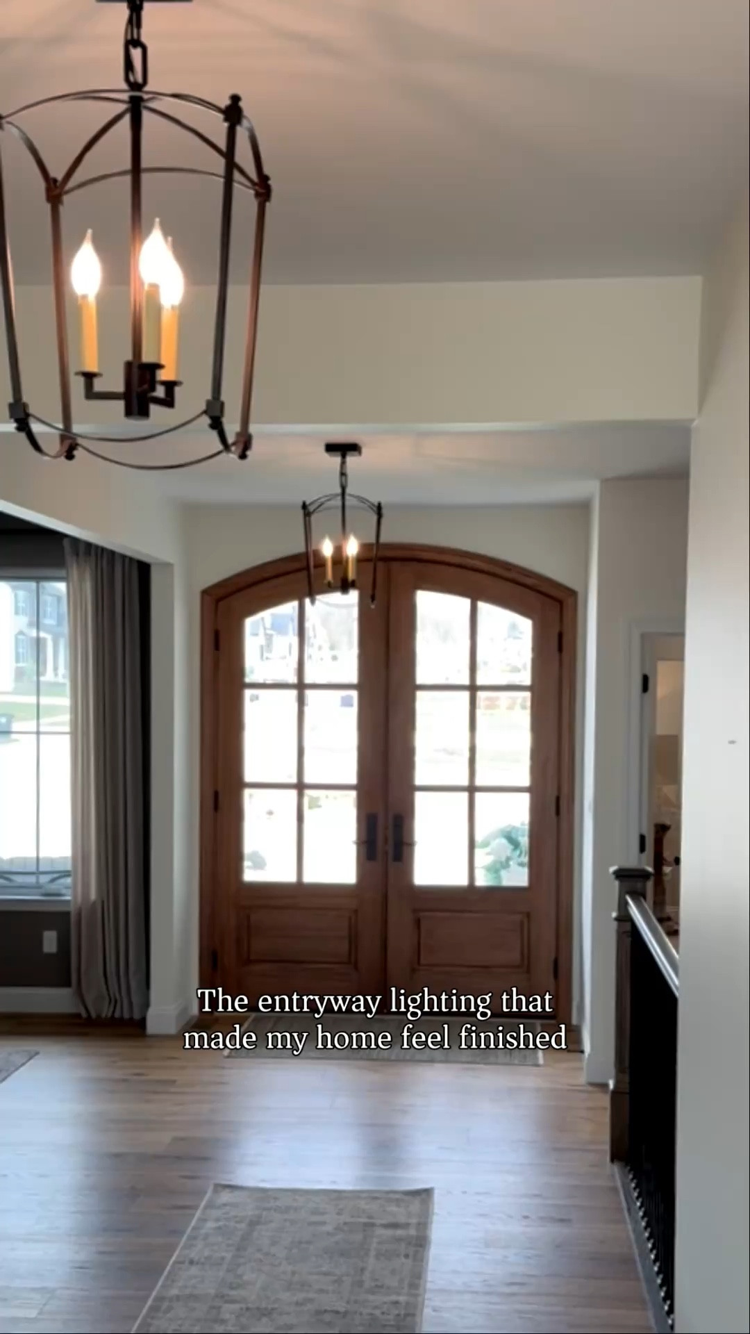 Entryway lighting ideas that actually make a space feel finished.

I didn’t need more decor—I needed better lighting.

It’s one of those small changes that completely shifts the warmth of a room.

#LTKHome