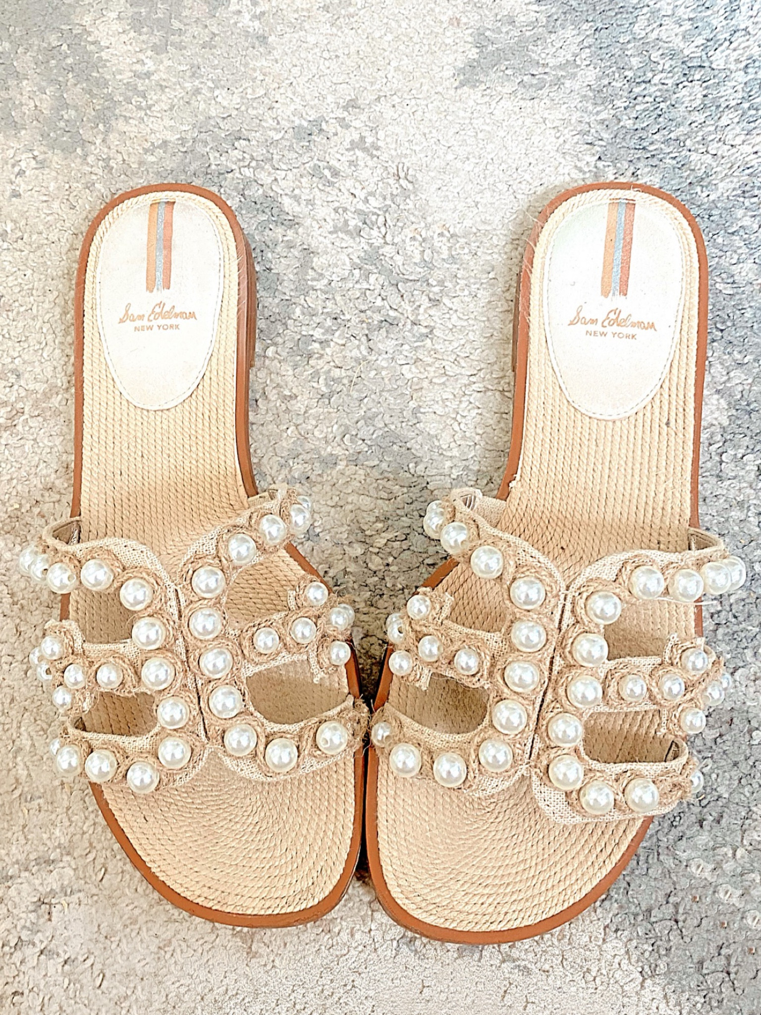 Sam Edelman pearl sandals 20% OFF TODAY! Code: FRESH 

#LTKshoecrush #LTKsalealert #LTKunder100