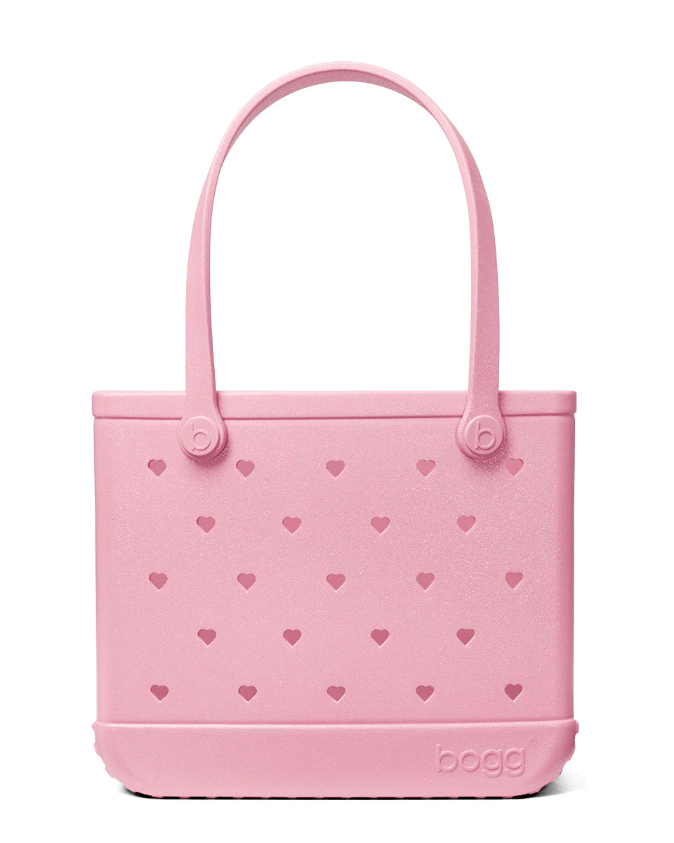 Baby Bogg® Bag - Heart Shimmer BUBBLEGUM | Bogg Bag