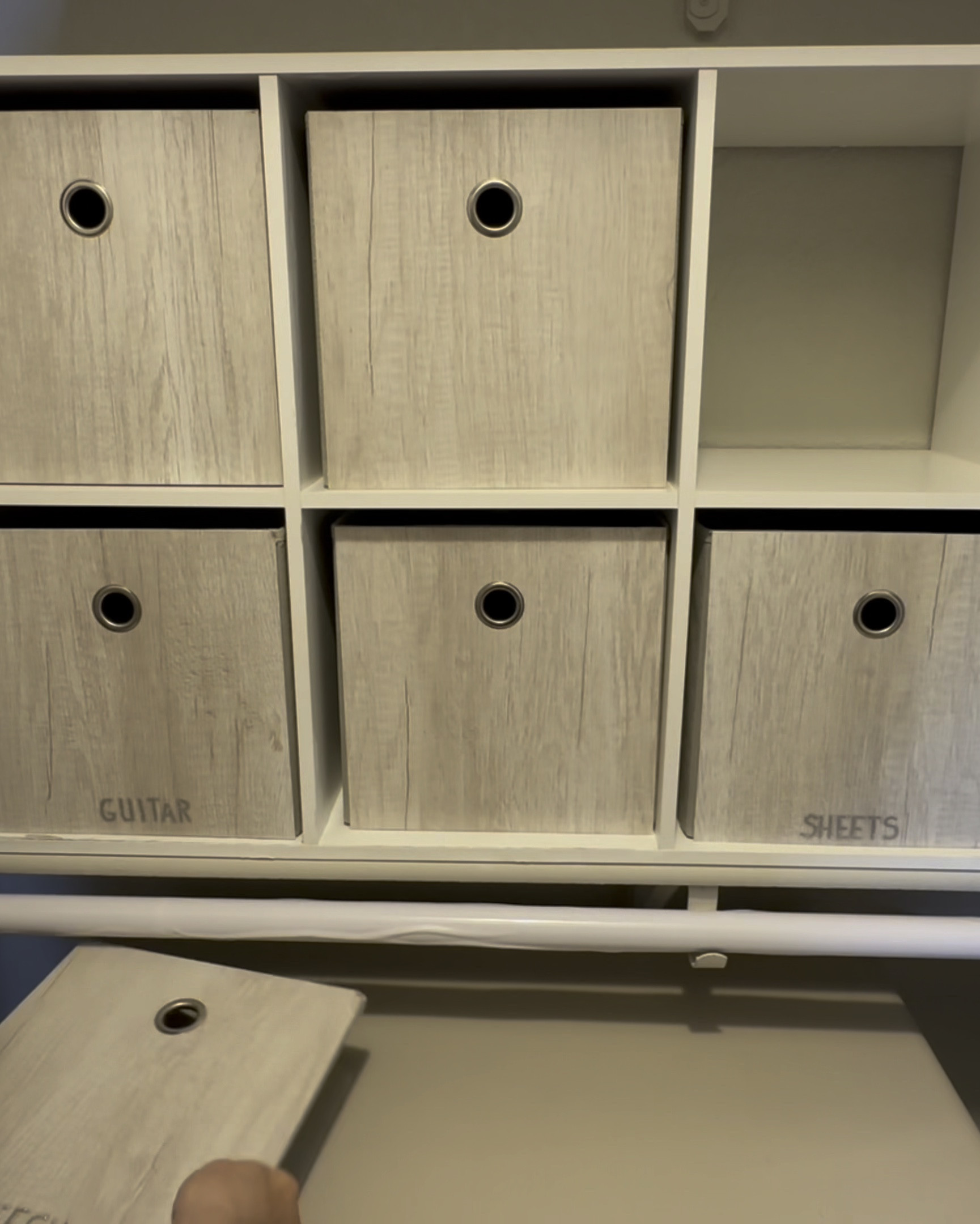 Closet Organization HACK for small closets, baby & kids’ rooms & laundry area! Clutter-free solution that’s so easy to maintain.  

#LTKFamily #LTKVideo #LTKHome