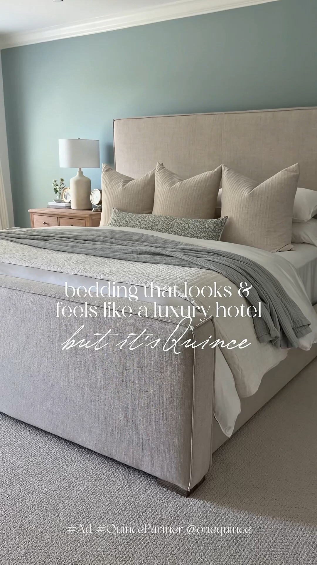 #ad There’s just something about simple, airy bedding that makes a room feel instantly calmer 🤍

Effortless layers, soft neutrals, and that cozy high end hotel feel without trying too hard. This bedding from Quince has made my bed my favorite place to be ✨

@Quince  #QuincePartner @shop.LTK #liketkit

#LTKmorningroutine #LTKHome #LTKselfcare