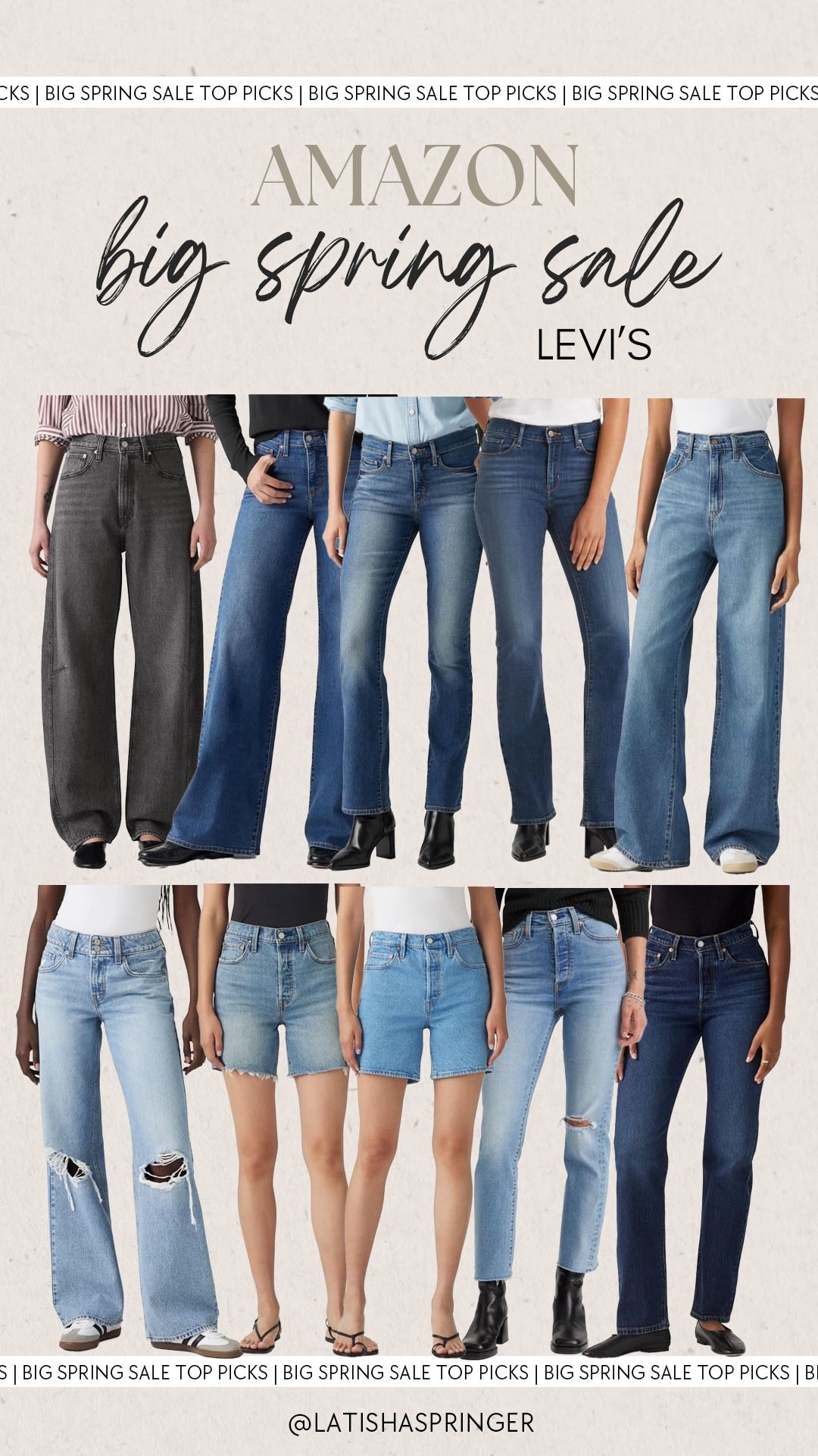 Levi’s on sale during the Amazon big spring sale!

#amazondeals

Amazon deals. Amazon finds. Amazon jeans. Amazon Levi’s on sale. Levi’s on sale. Levi’s shorts. Trendy denim. Flattering denim on sale  

#LTKSeasonal #LTKootd #LTKSaleAlert