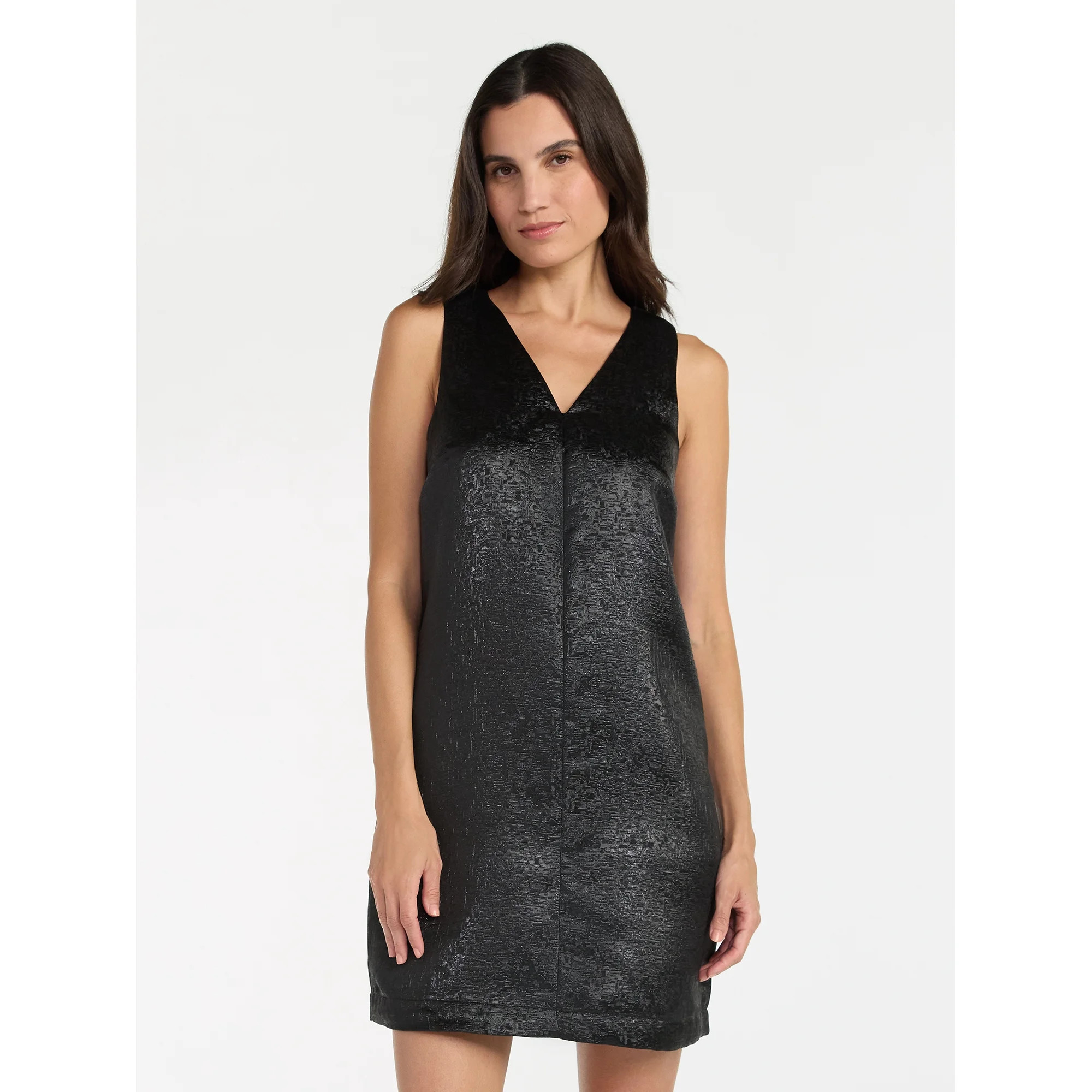 Time and Tru Women's Brocade Shift Dress, XS-XXXL | Walmart (US)