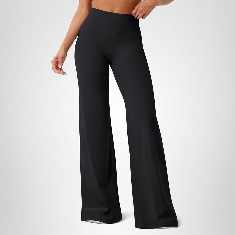 YEOREO Ease Workout Leggings Womens No Front Seam Straight Leggings 29"/ 31.5"/ 33"/ 35" High Wai... | Amazon (US)
