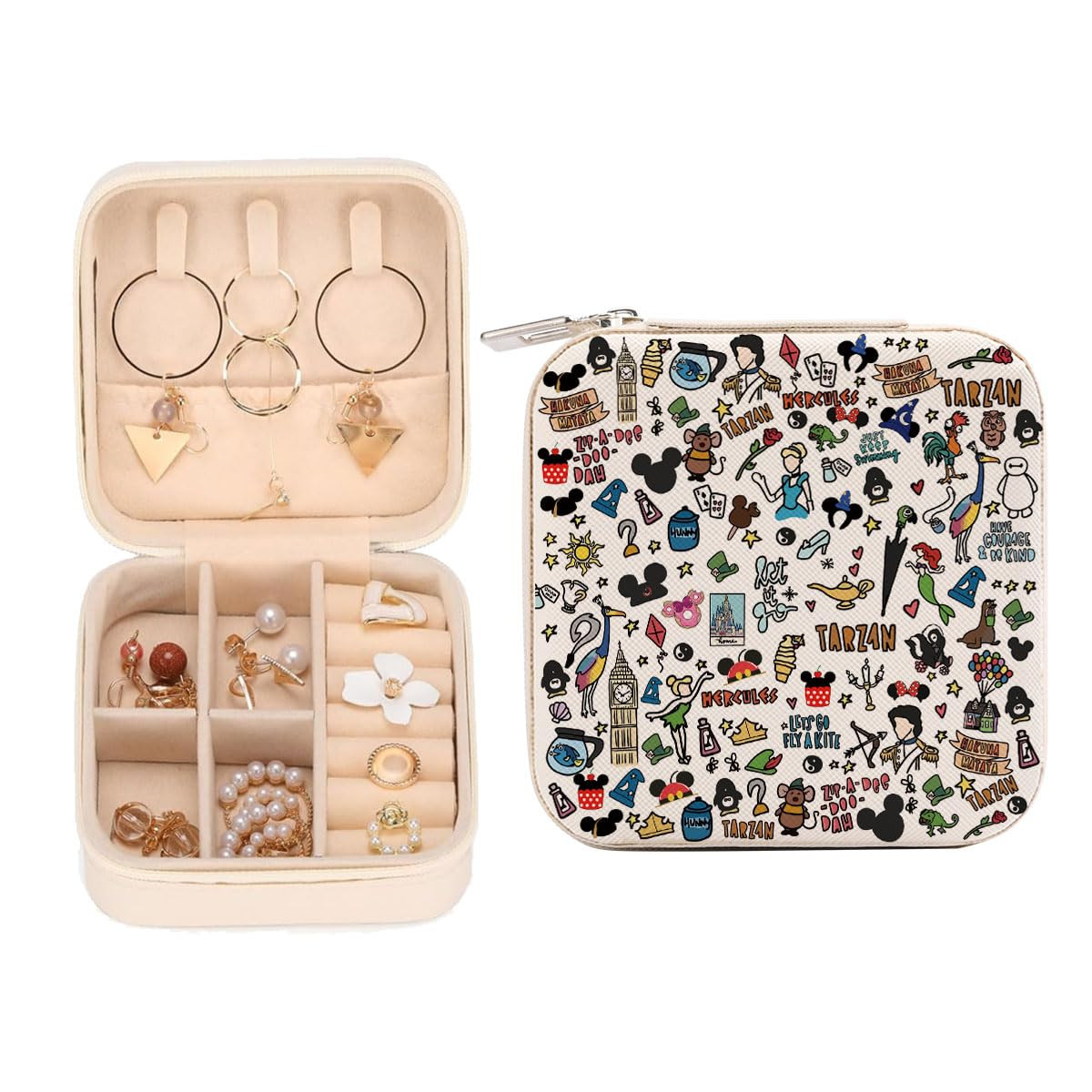 LONGXIN Magic Kingdom Gift, Fairy Tales Merch, Movie Characters Collage, Gifts for Fairytale Fans... | Amazon (US)