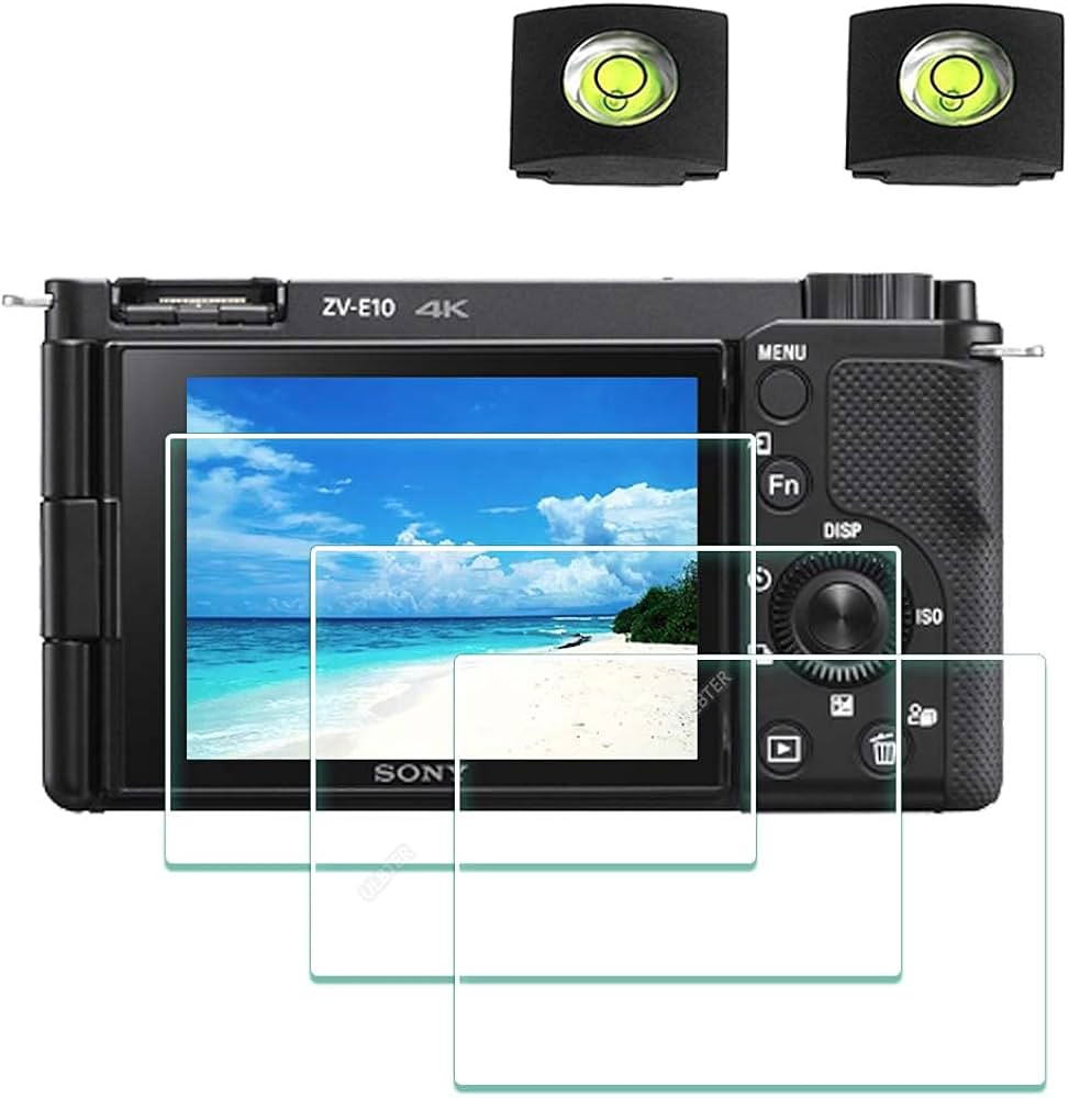 Screen Protector for Sony Alpha ZV-E10 ZVE10 ZV-1F ZV1F ZV-1 II ZV-1 ZVI ZV1II Camera & Hot Shoe ... | Amazon (US)