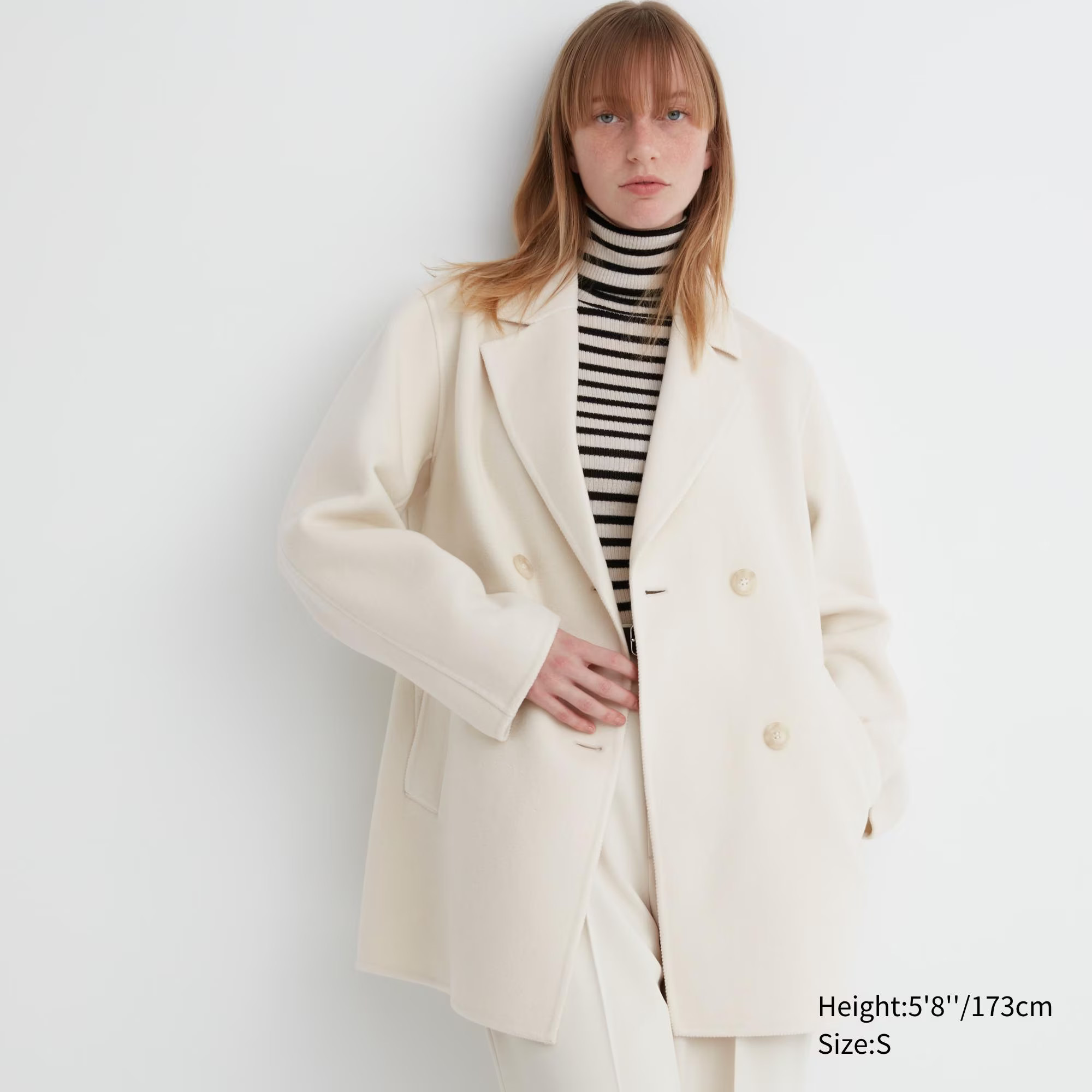 Double Face Short Coat | UNIQLO (US)