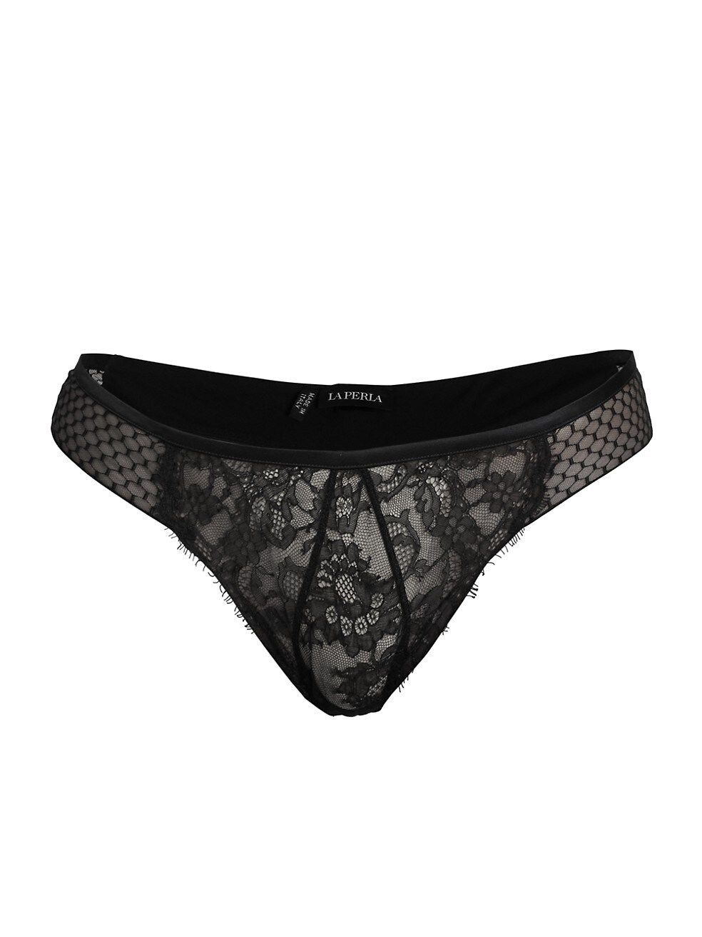 Honeycomb Shadows Leavers Lace Bikini Briefs | Saks Fifth Avenue (UK)