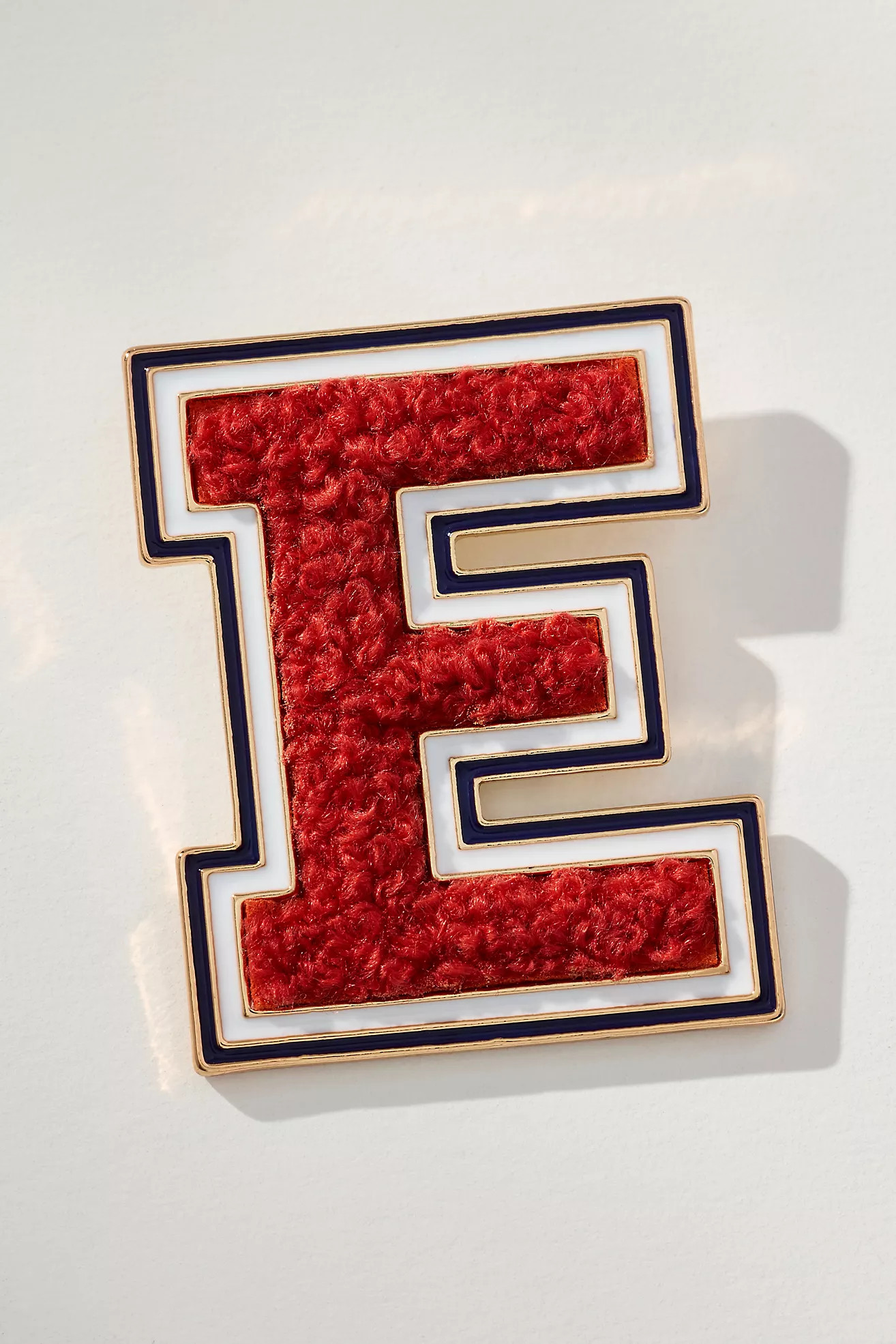 Varsity Monogram Brooch | Anthropologie (US)