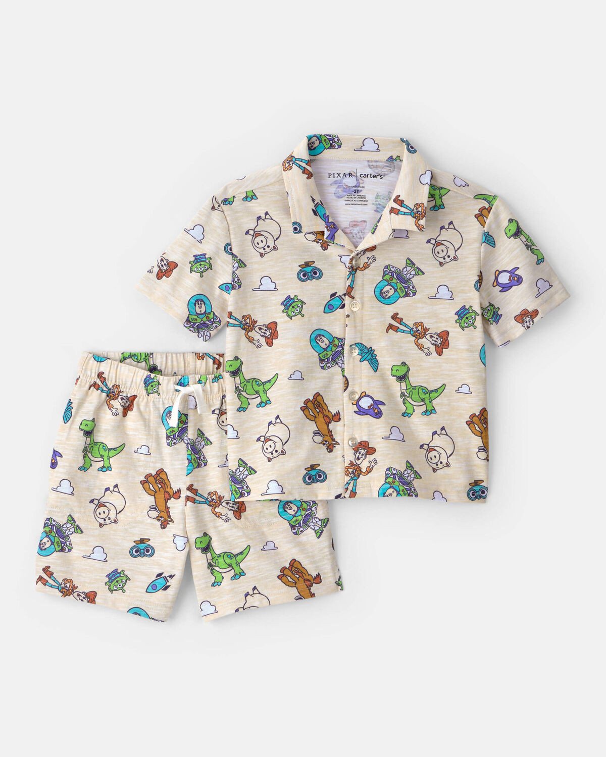 Toddler Boy 2-Piece Pixar© Toy Story Top & Short Set | Carter's Inc