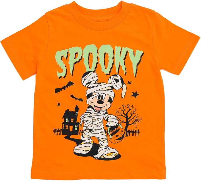Disney Mickey Mouse Boys' Jersey T-Shirt Toddler to Big Kid | Amazon (US)