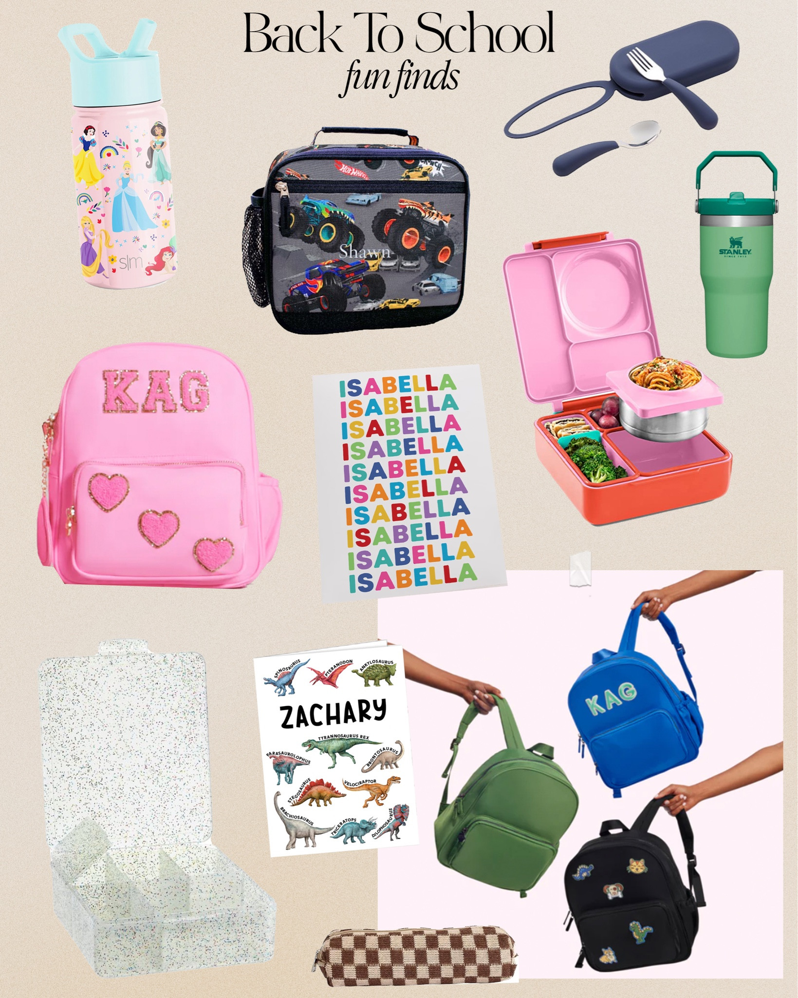 Kids - Personalized Lunch Boxes - OmieBox - OmieBox Accessories