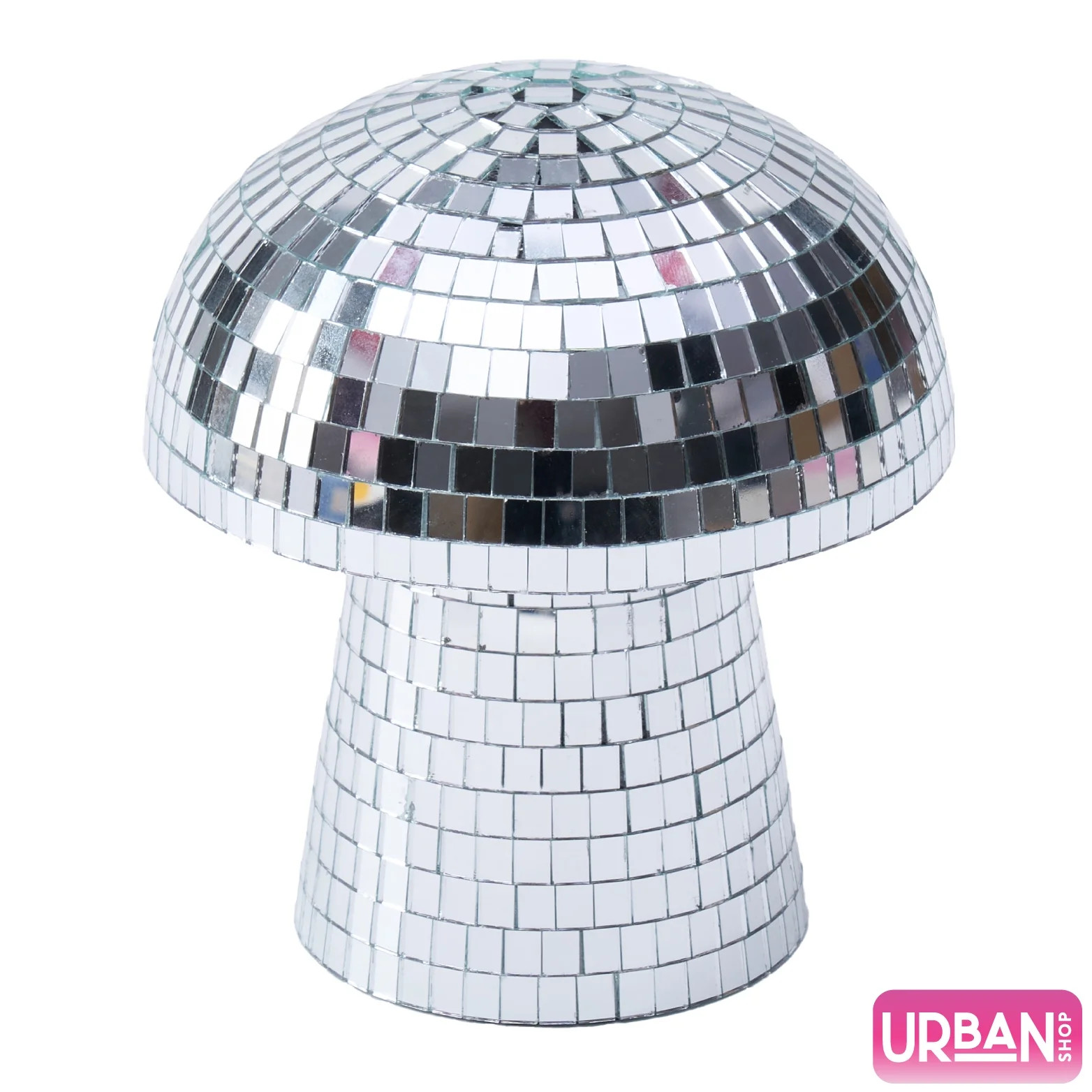 Urban Shop Disco Mushroom Decorative Figurine, 6.9" H x 6.3" W | Walmart (US)