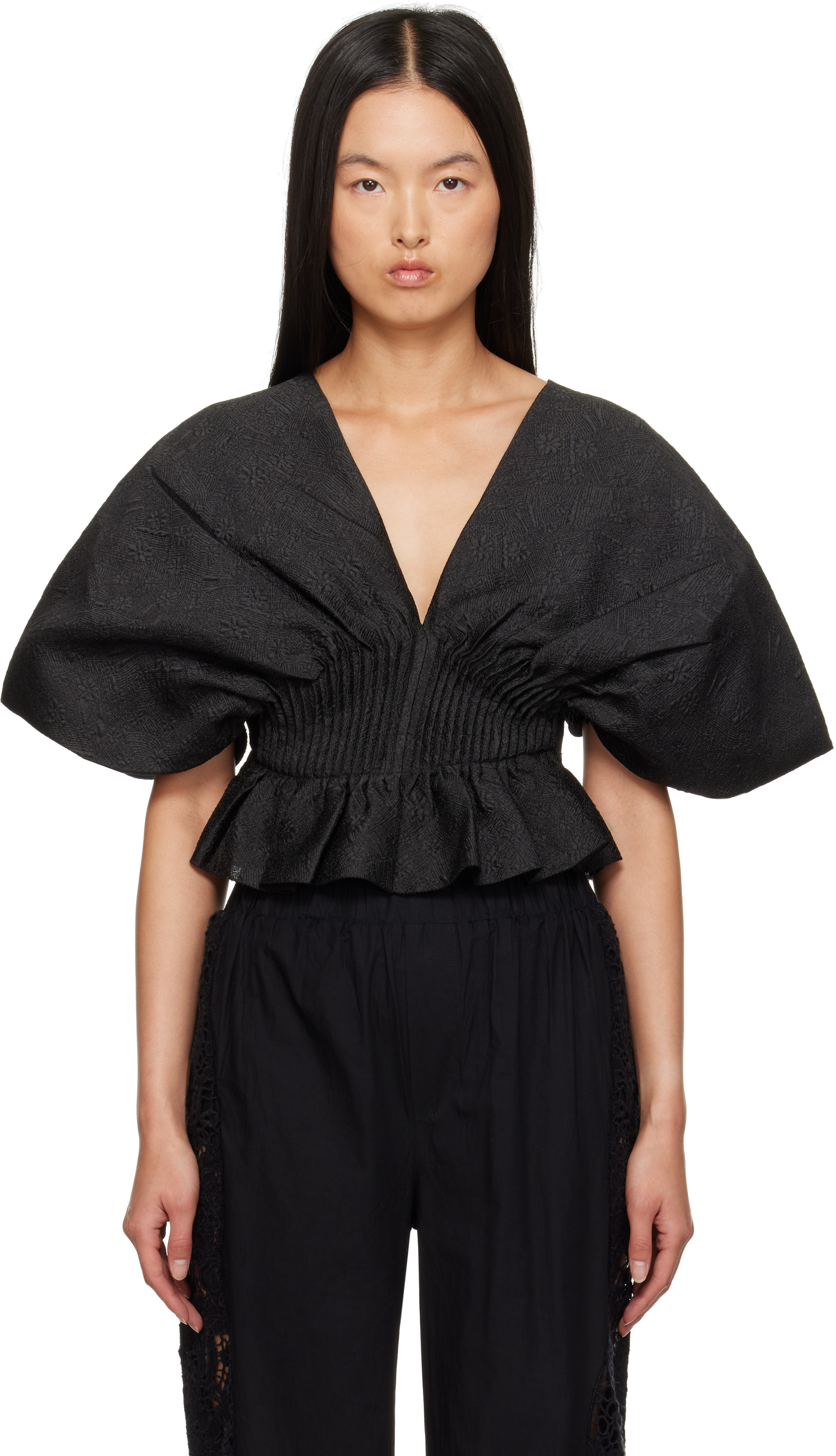SEA NY Black Elegi Blouse | SSENSE