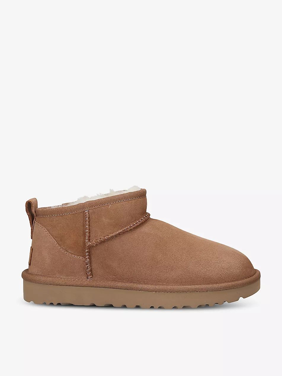 Classic Ultra Mini sheepskin boots | Selfridges