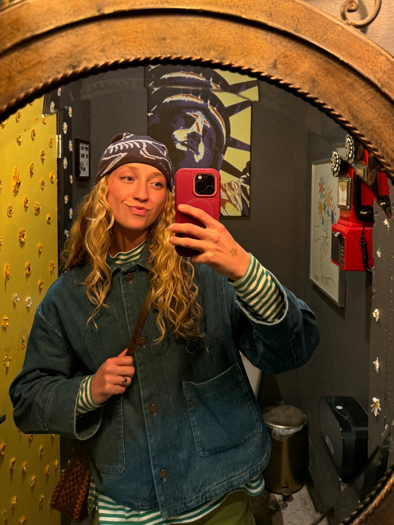 Striped long sleeves are so it rn and I love it 