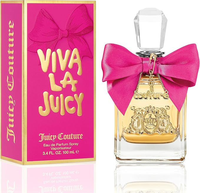 Juicy Couture Viva La Juicy Eau de Parfum Spray, 100ml, Amber Gourmand Fruity Fragrance, Luxury P... | Amazon (UK)