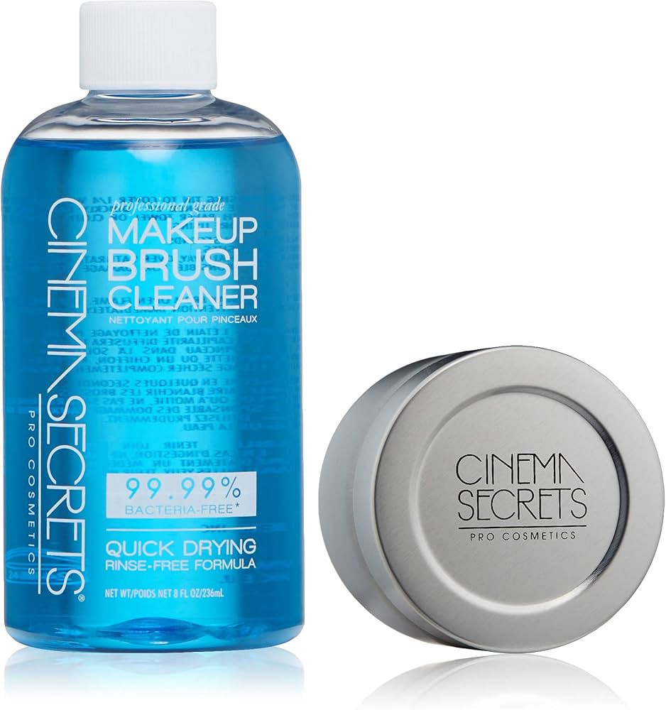 Cinema Secrets Pro Cosmetics Professional Makeup Brush Cleaner Pro Starter kit 8fl oz + tin | Amazon (US)