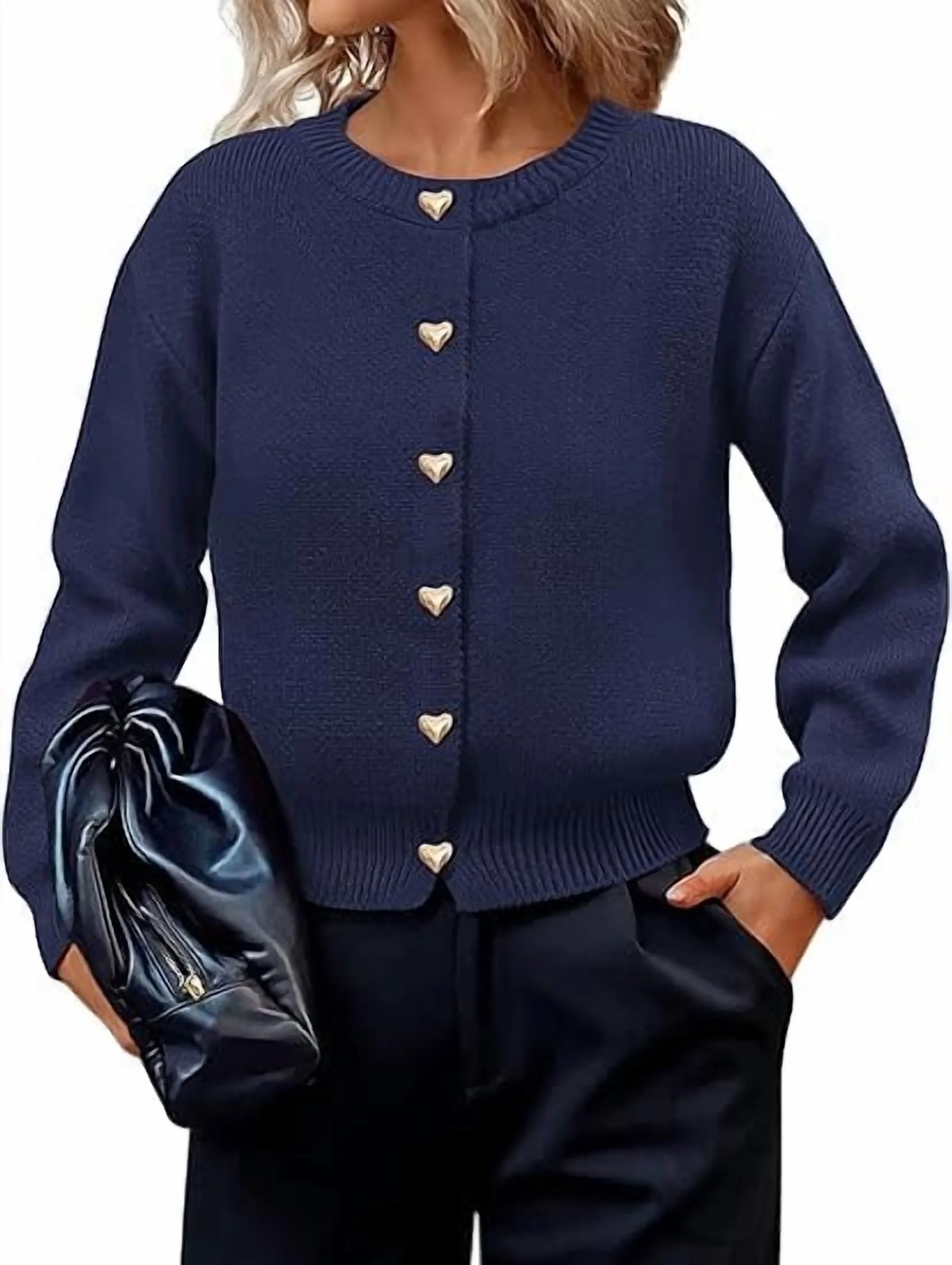 PRETTYGARDEN Cardigan Sweaters for Women Long Sleeve Open Front Button Down Trendy Fall Fashion K... | Walmart (US)