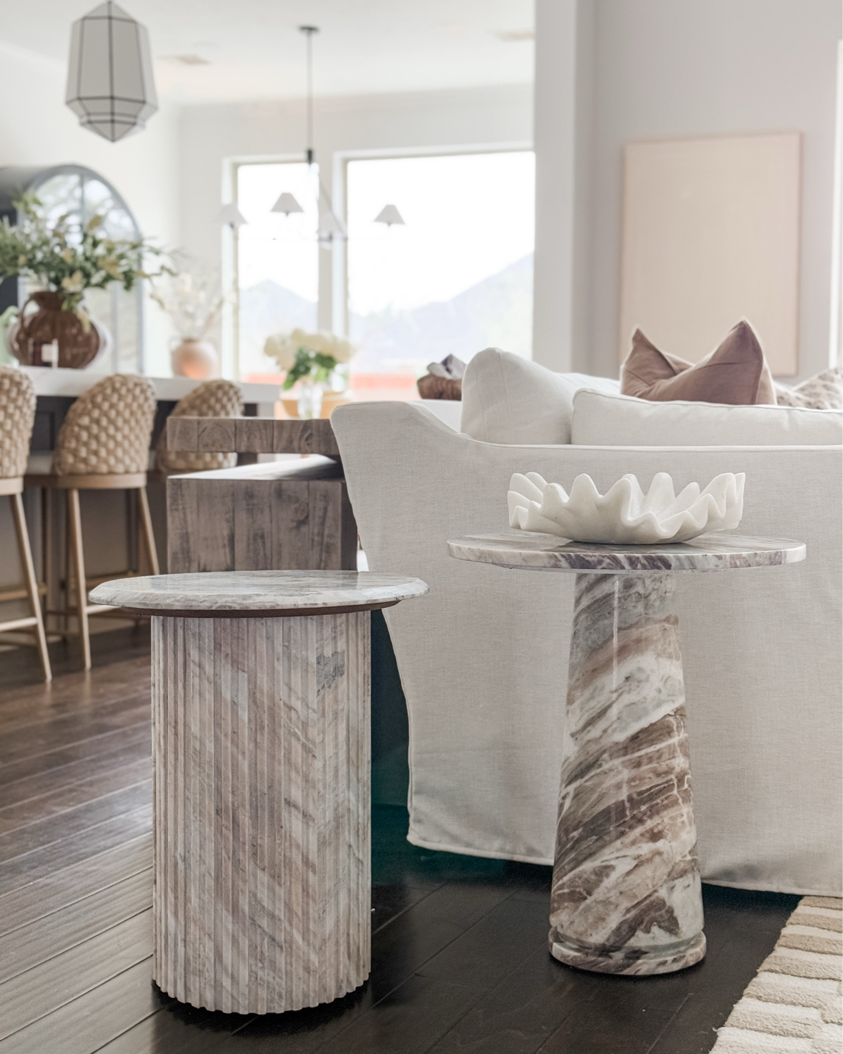 Omg!!! Run! I just opened a new marble accent table with a gorgeous fluted base and it’s identical to the McGee & Co  version but of course a fraction of the cost!! Linking the TJ Maxx table, my AllModern Table that’s in sale & the McGee & Co table so you can compare the price!! 

#LTKStyleTip #LTKSaleAlert #LTKHome
