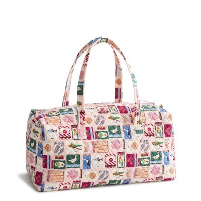 Vera Bradley Matchbook Collection Original Duffle Bag - Pink | Target