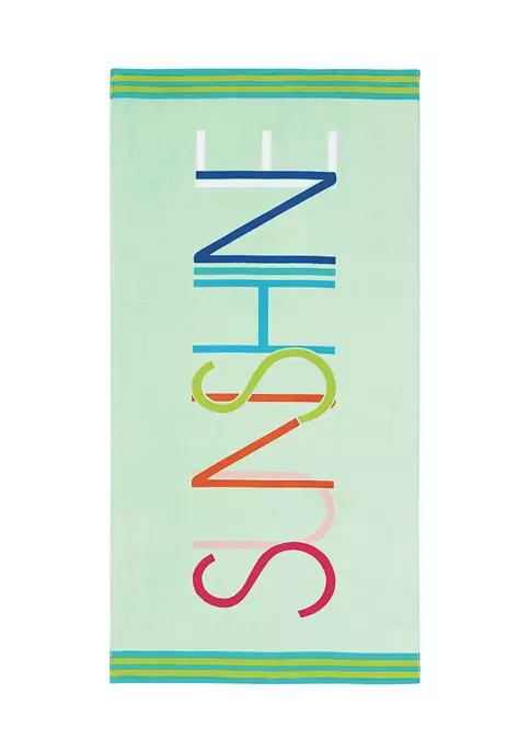 Sunshine Beach Towel | Belk