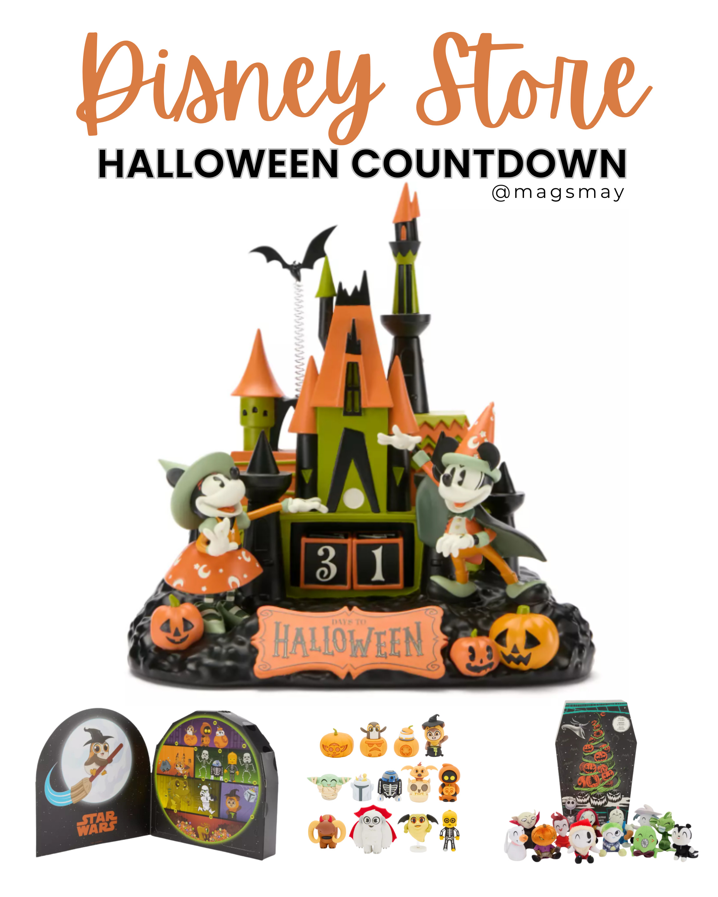 Disney Halloween countdown

Disney Halloween advent calendar

Disney spooky countdown

Disney Halloween decor

Disney Halloween countdown calendar
Disney Halloween countdown Disney Store
Mickey Mouse Halloween countdown

Minnie Mouse Halloween countdown

Nightmare Before Christmas countdown

Jack Skellington countdown calendar

Haunted Mansion countdown calendar

Disney Villains Halloween countdown
Disney countdown to Halloween

Disney pumpkin countdown

Disney spooky countdown tree

Disney LED Halloween countdown

Disney Halloween tabletop decor countdown 

 #LTKSeasonal #LTKHome #LTKFamily