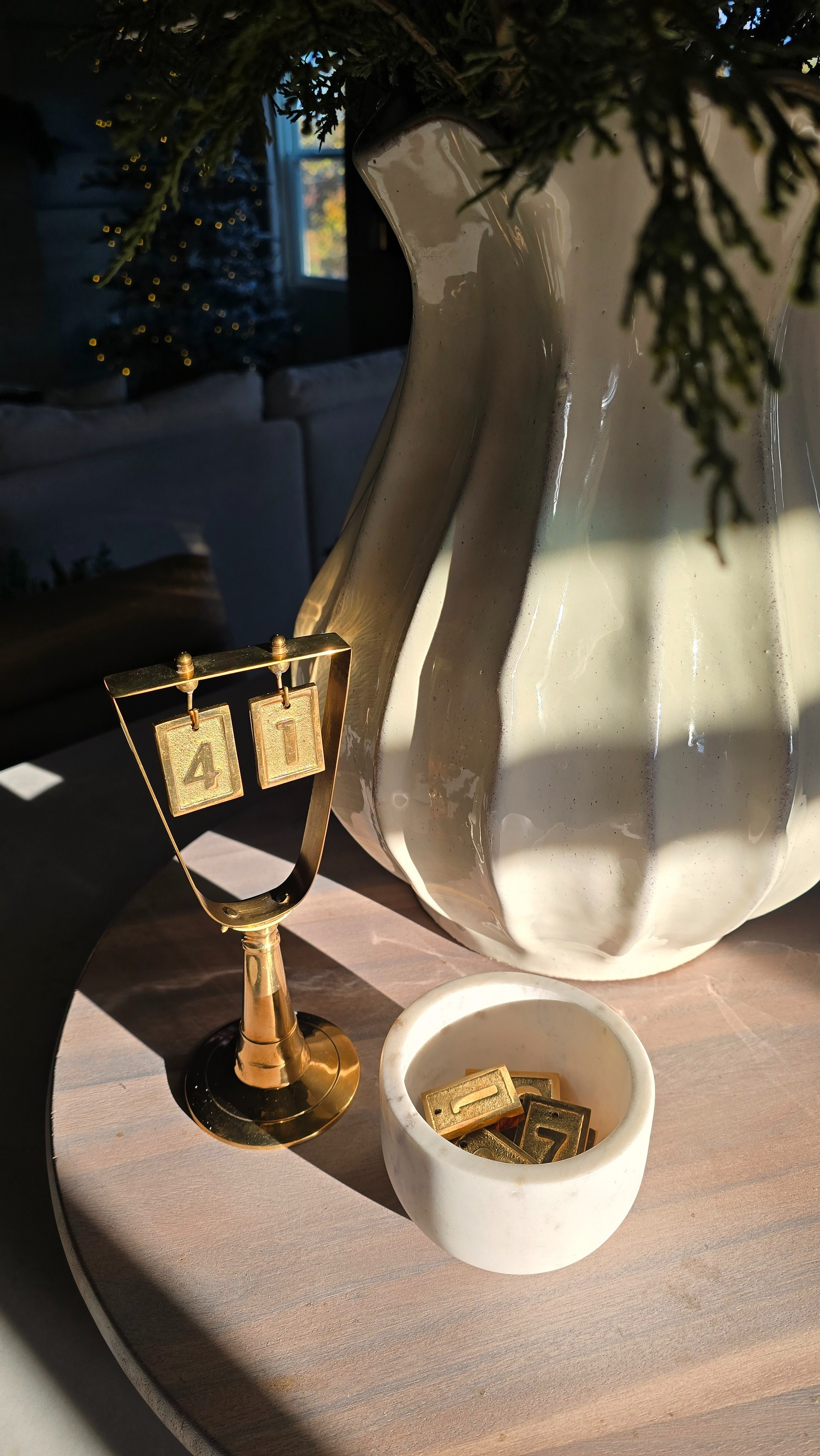 Adorable brass Christmas countdown sign from Magnolia. #magnolia 

#LTKHoliday #LTKSaleAlert #LTKSeasonal