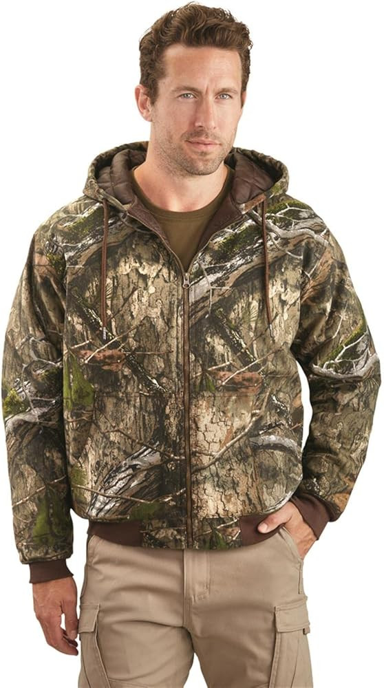 Huntrite Men’s Camo Hunting Jacket Insulated Cold Weather Camouflage Hunting Clothes | Amazon (US)